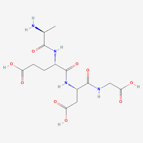 2D molecular structure of Epithalon, molecular formula C14H22N4O9